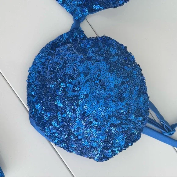 Calzedonia Blue Sequin Bikini Set🦋🐳 - Picture 14 of 14